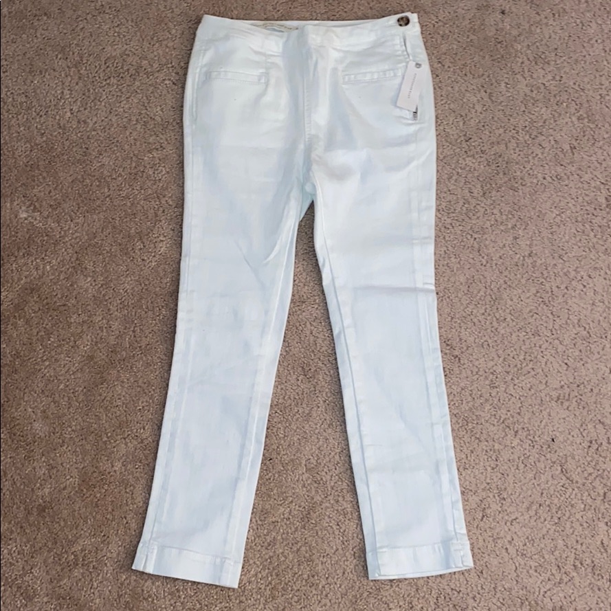Anthropologie White Jeans